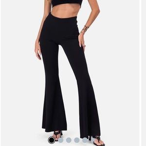 Adika Bells tan flare pants